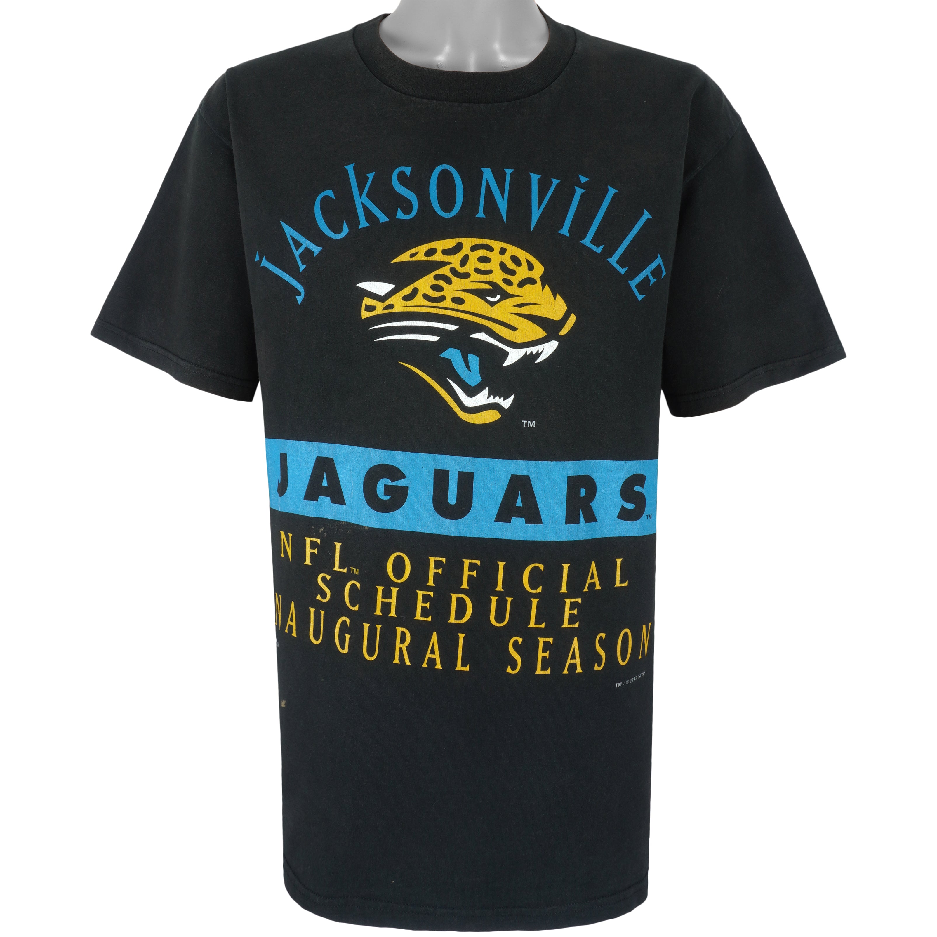 Nfl Jacksonville Jaguars Big Logo T-Shirt 1995 Vintage Tshirt Unisex Sport Sweatshirt Hoodie Gift