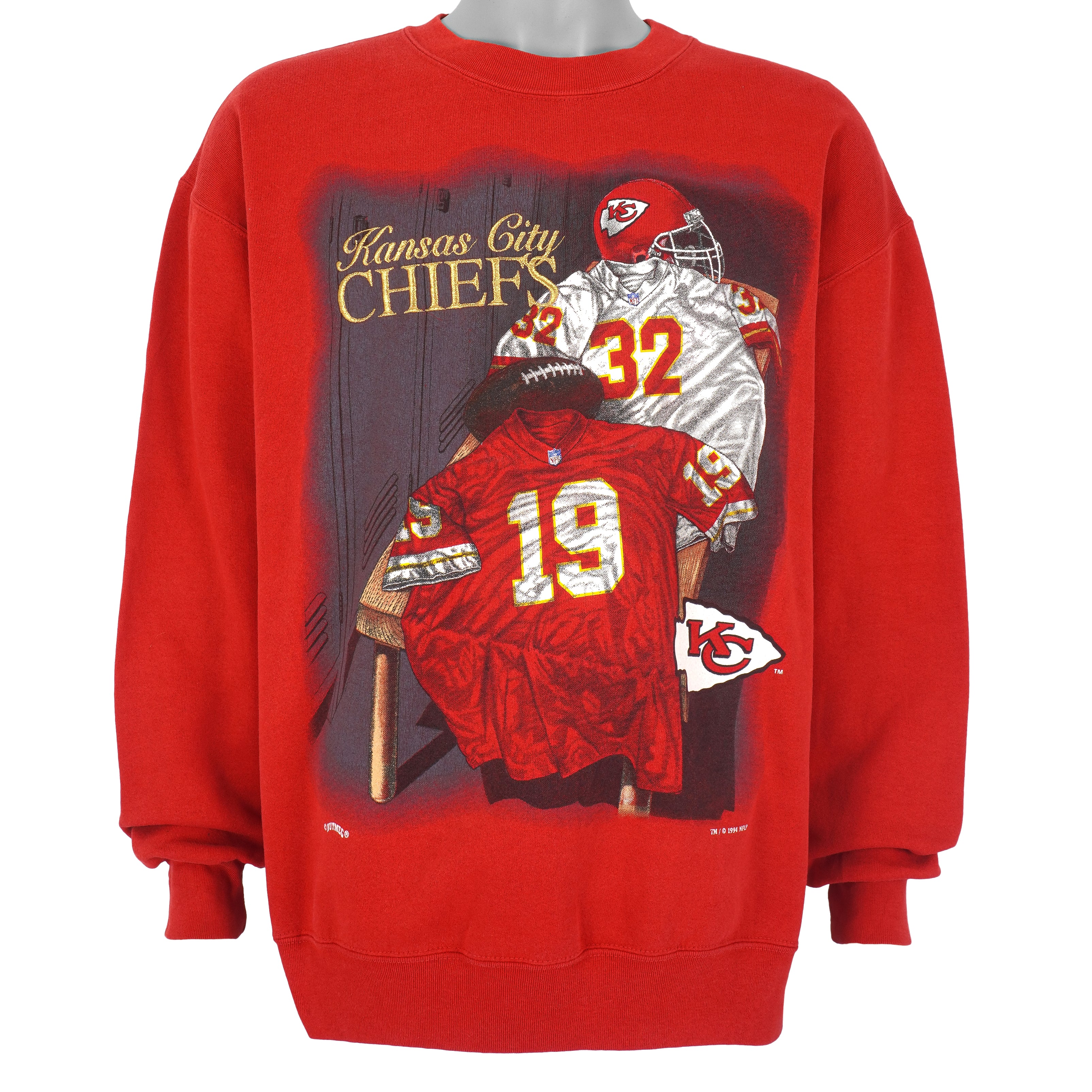 Nfl Kansas City Chiefs Crew Neck Sweatshirt 1994 Vintage Unisex Sweatshirt American Football Shirt, Gift For Dad