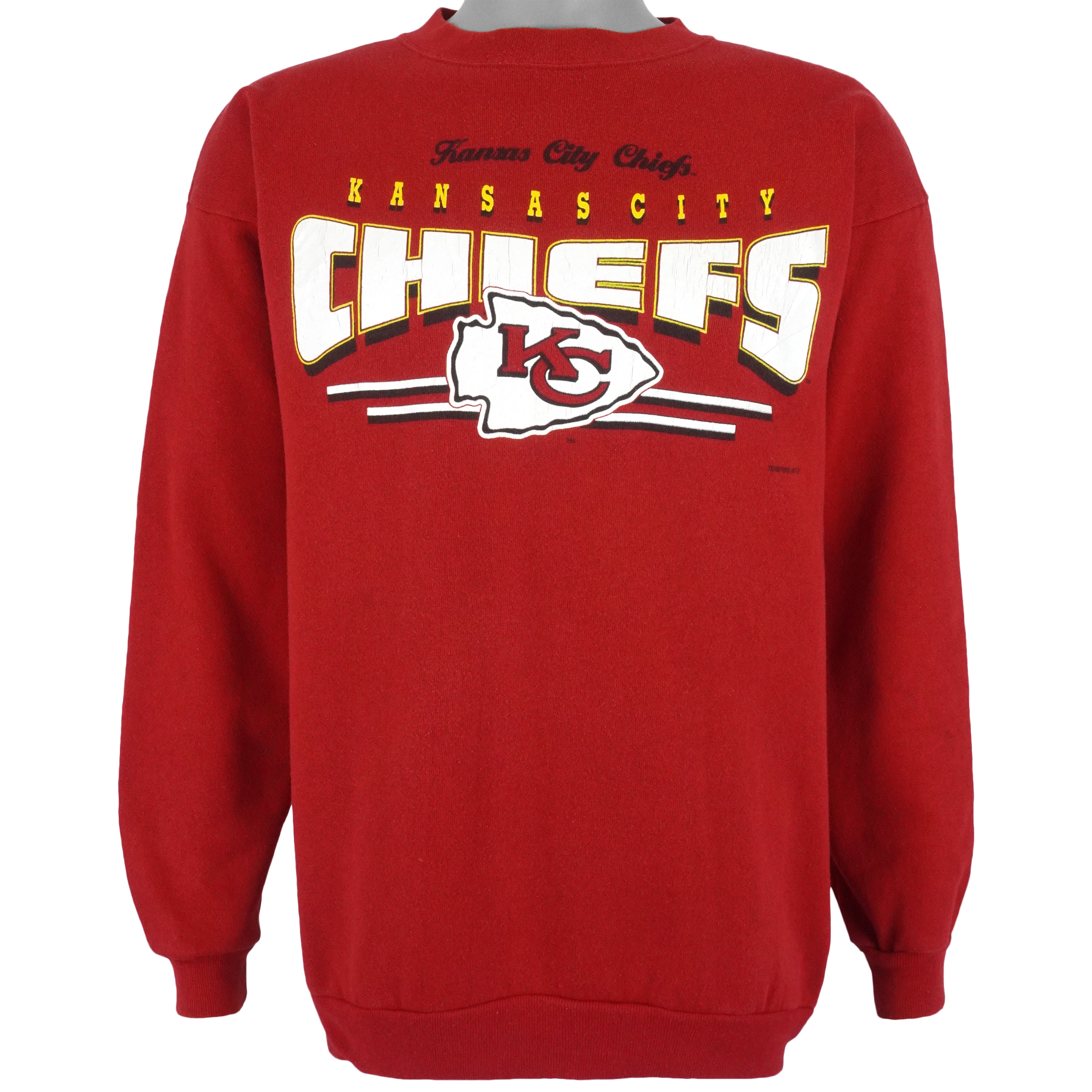 Nfl Kansas City Chiefs Crew Neck Sweatshirt 1995 Vintage Unisex Sweatshirt American Football Shirt, Gift For Dad