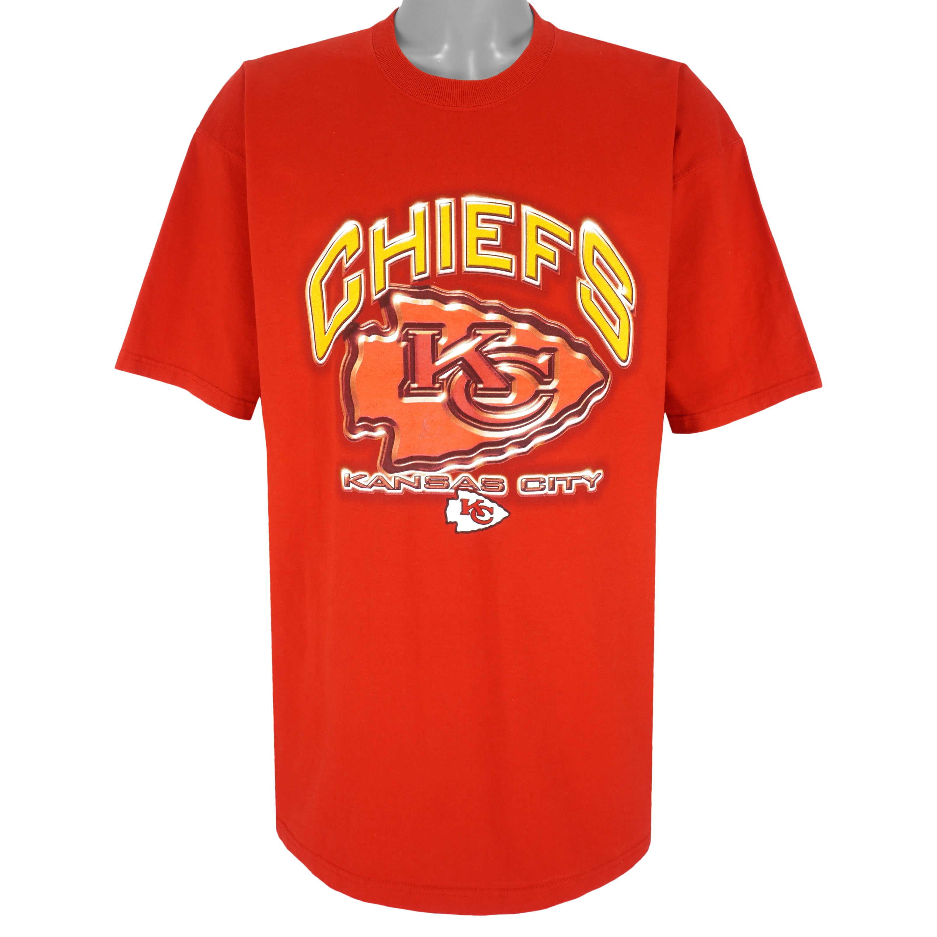 Nfl Kansas City Chiefs T-Shirt 1990S Vintage Tshirt Unisex Sport Sweatshirt Hoodie Gift