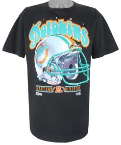 Nfl Miami Dolphins Helmet T-Shirt 1992 Vintage Tshirt Unisex Sport Sweatshirt Hoodie Gift