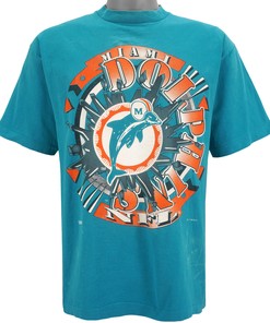 Nfl Miami Dolphins Spell-Out T-Shirt 1994 Vintage Tshirt Unisex Sport Sweatshirt Hoodie Gift
