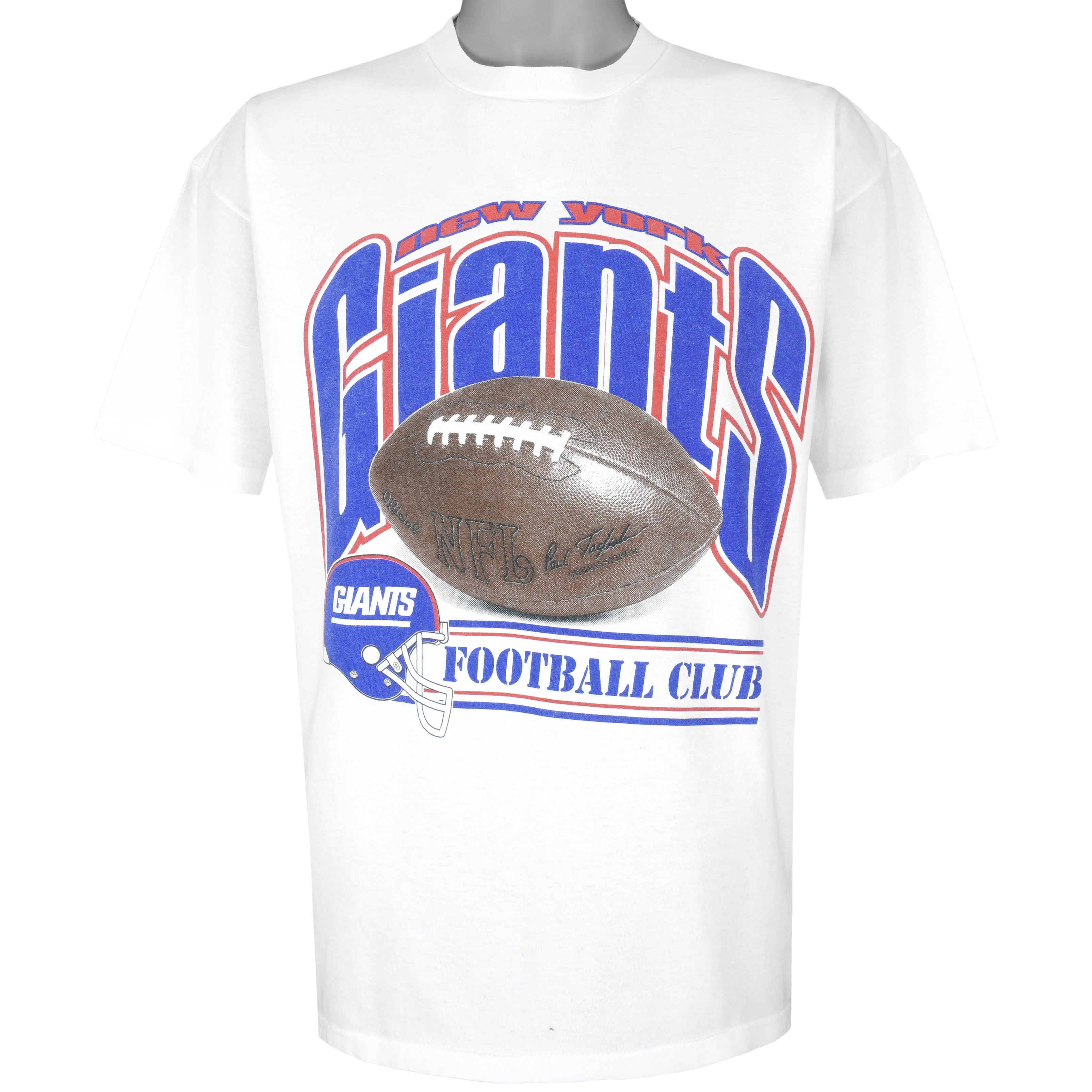 Nfl New York Giants Big Logo T-Shirt 1990S Vintage Tshirt Unisex Sport Sweatshirt Hoodie Gift
