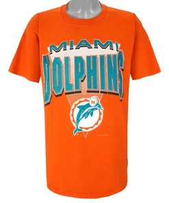 Nfl Orange Miami Dolphins T-Shirt 1993 Vintage Tshirt Unisex Sport Sweatshirt Hoodie Gift