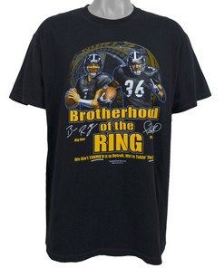 Nfl Pittsburgh Steelers Brotherhood Of The Ring, Big Ben 2006 Vintage Tshirt Unisex Sport Sweatshirt Hoodie