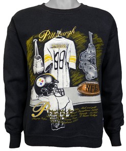 Nfl Pittsburgh Steelers Crew Neck Sweatshirt 1990S Vintage Unisex Sweatshirt American Football Shirt, Gift For Dad