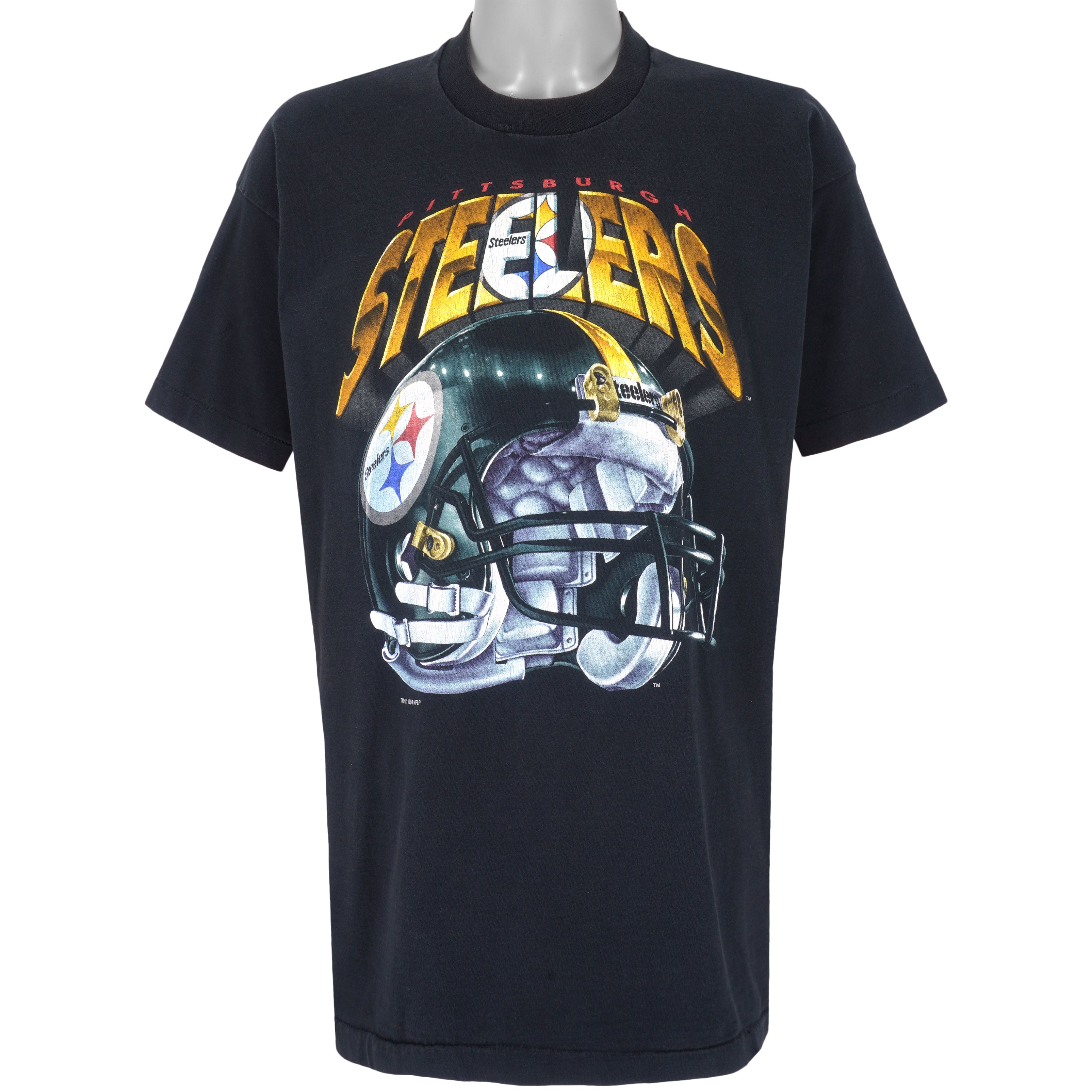 Nfl Pittsburgh Steelers Helmet T-Shirt 1994 Vintage Tshirt Unisex Sport Sweatshirt Hoodie Gift