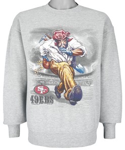 Nfl San Francisco 49Ers Crew Neck Sweatshirt 2001 Vintage Tshirt Unisex Sport Sweatshirt Hoodie Gift