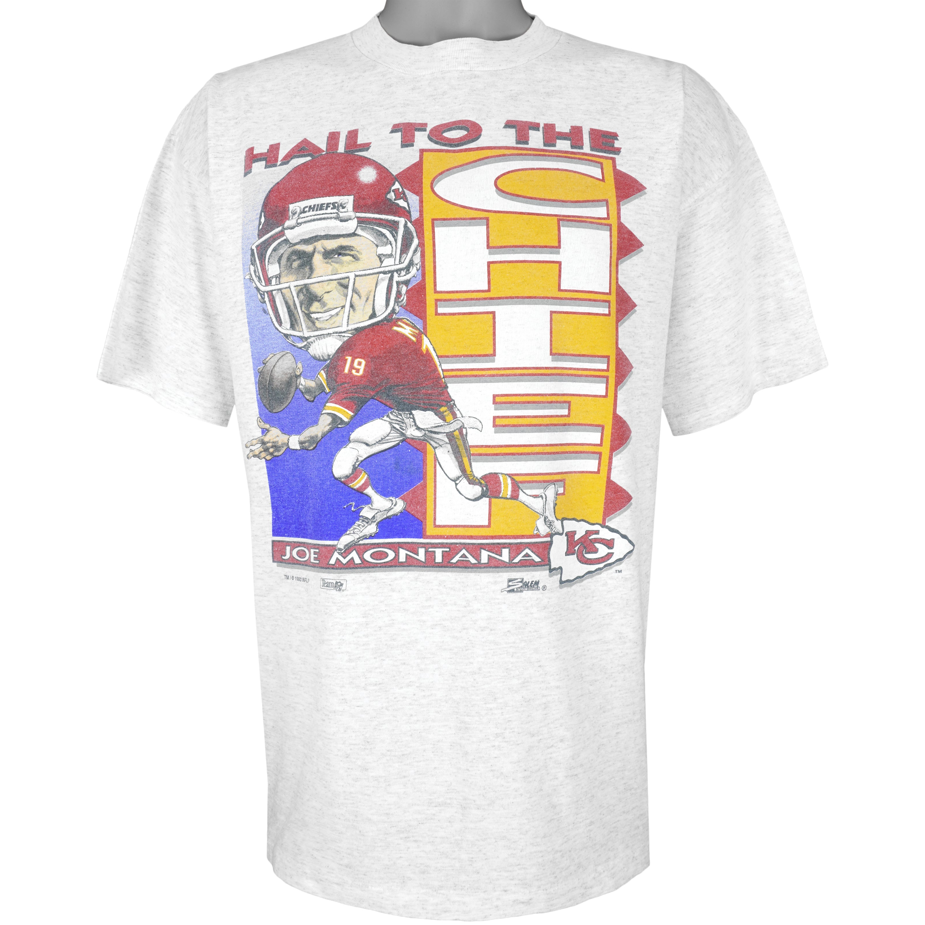 Nfl San Francisco 49Ers, Joe Montana No. 19 T-Shirt 1993 Vintage Tshirt Unisex Sport Sweatshirt Hoodie Gift