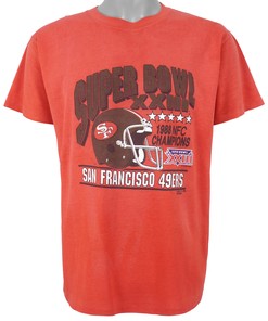 Nfl San Francisco 49Ers Nfc Champions T-Shirt 1988 Vintage Tshirt Unisex Sport Sweatshirt Hoodie Gift