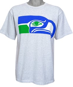 Nfl Seattle Seahawks 1990S Vintage Big Logo T-Shirt, Unisex Sport Sweatshirt, Hoodie Gift