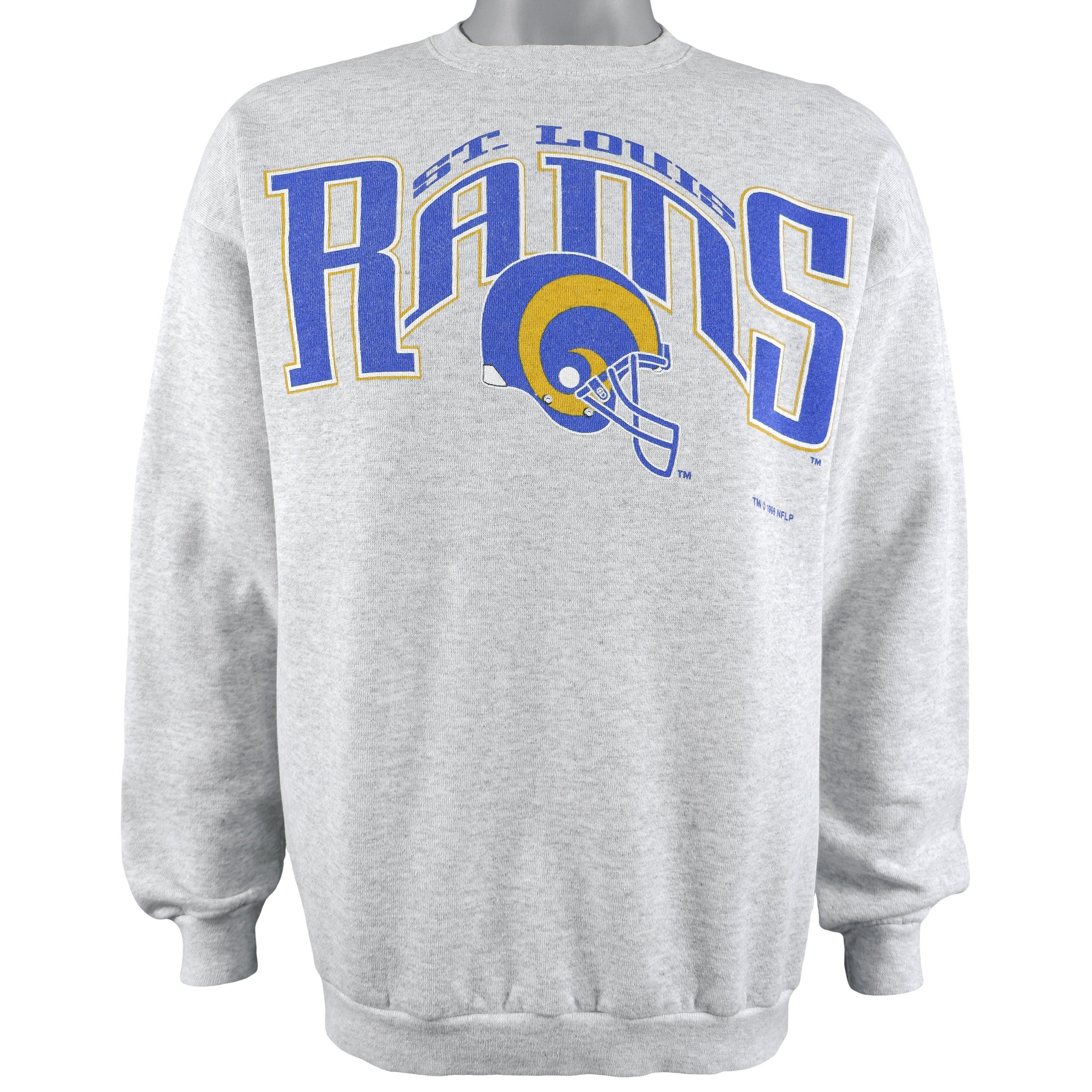 Nfl St. Louis Rams Crew Neck Sweatshirt 1996 Vintage Unisex Sweatshirt American Football Shirt, Gift For Dad