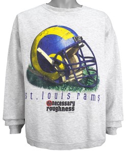 Nfl St. Louis Rams Crew Neck Sweatshirt 1997 Vintage Unisex Sweatshirt American Football Shirt, Gift For Dad