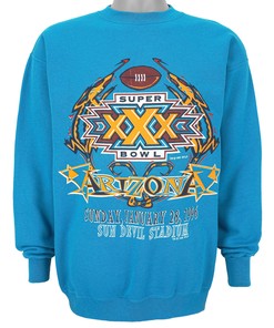 Nfl Super Bowl Arizona Crew Neck Sweatshirt 1996 Vintage Unisex Sweatshirt American Football Shirt, Gift For Dad