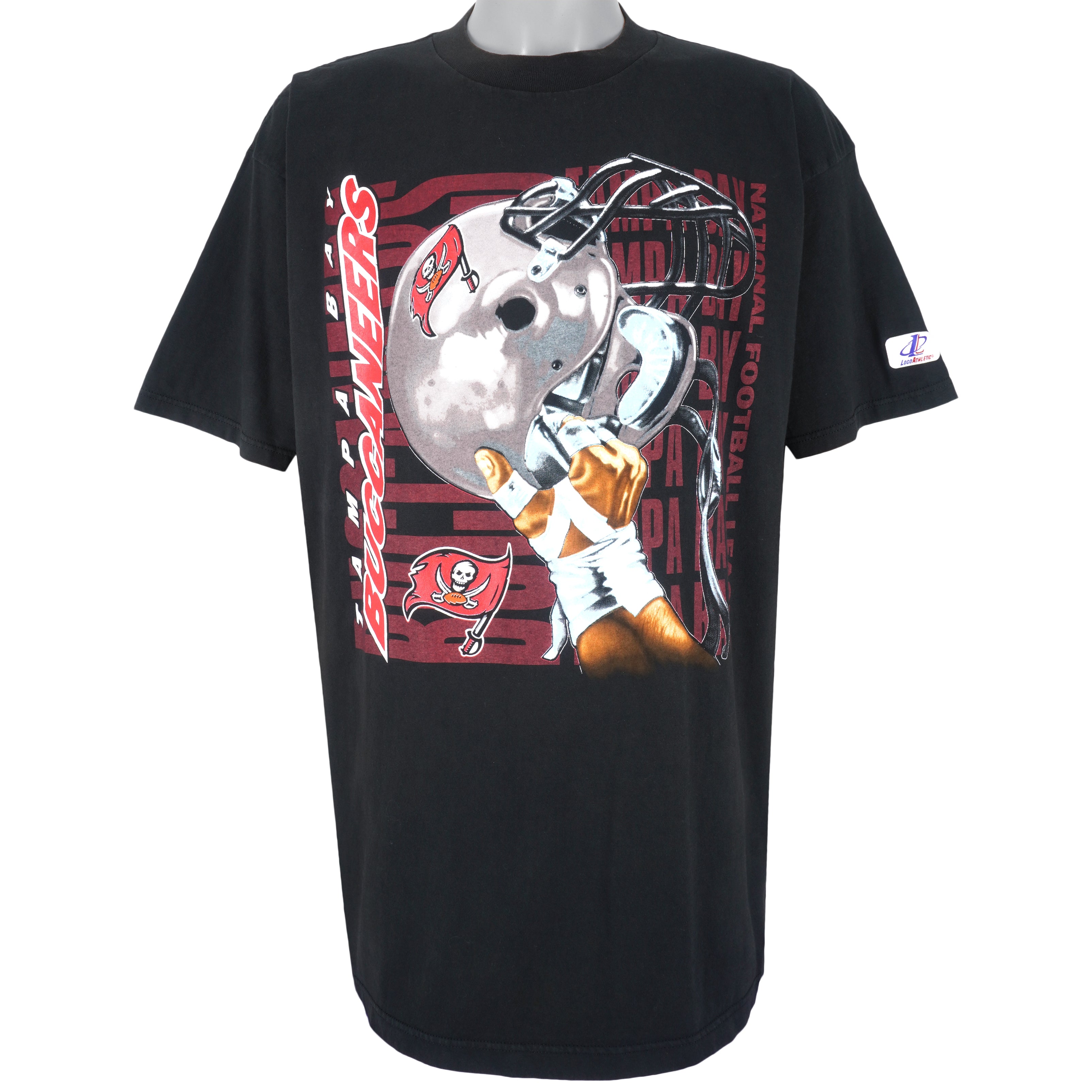 Nfl Tampa Bay Buccaneers Helmet T-Shirt 1990S Vintage Tshirt Unisex Sport Sweatshirt Hoodie Gift
