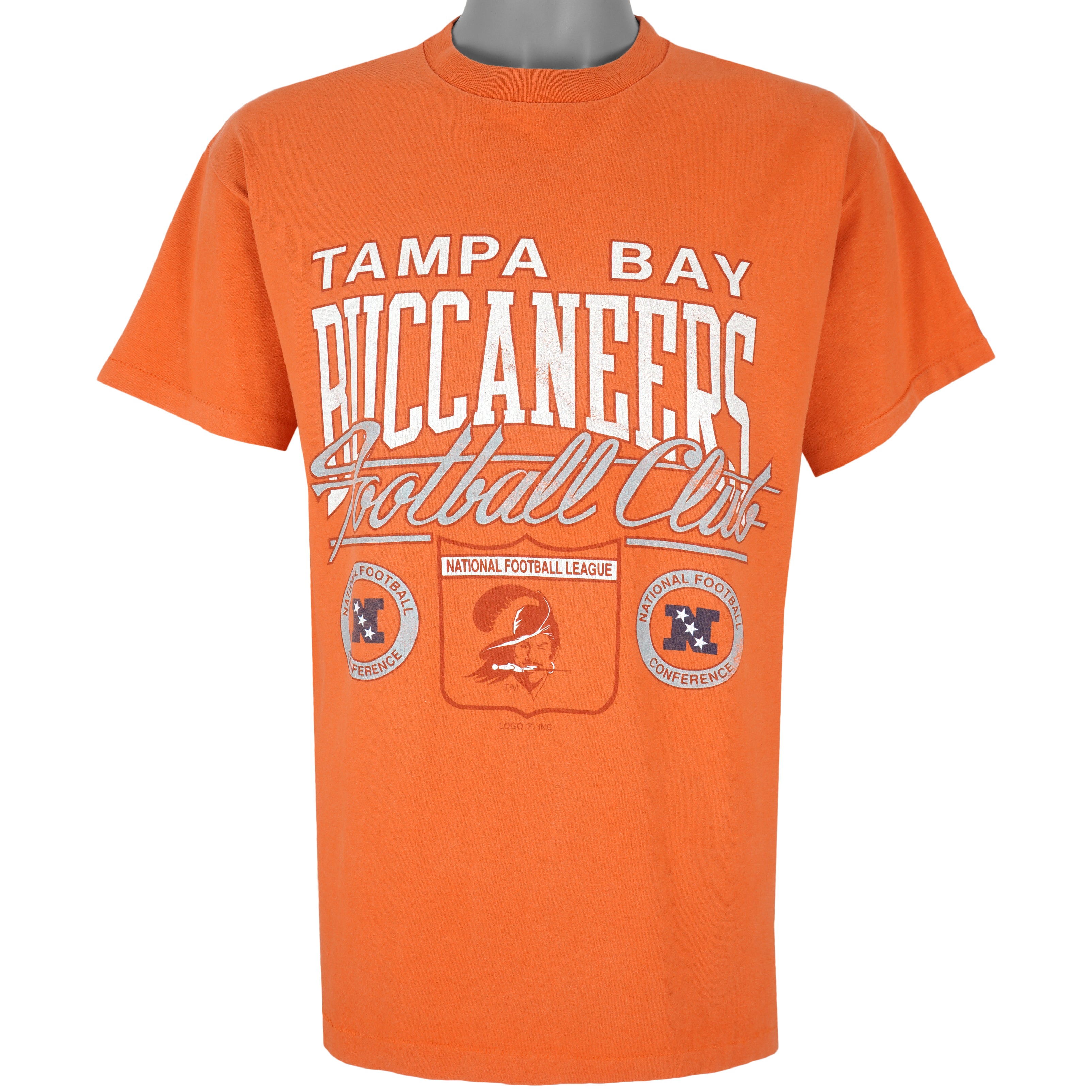 Nfl Tampa Bay Buccaneers Single Stitch T-Shirt 1980S Vintage Tshirt Unisex Sport Sweatshirt Hoodie Gift