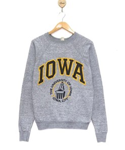Nice 80S University Of Iowa Sweatshirt Hoodie Football Game Day T-Shirt Lover