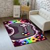 Non-Slip Comfy Floor Casual Mat T-Shirt, Hoodie, Sweatshirt: Game Rug for Kids Boys Gamer Area Carpet