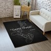 Non-Slip Crystal Floor Mat for Bedroom Boys: Printed Game Gamepad Carpets for Gamers