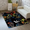 Non-Slip Crystal Floor T-Shirt, Hoodie, Sweatshirt: 3D Gamer Carpet Decor Large Game Area Rugs for Boys Game