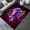 Non-Slip Game Room Polyester Carpet - Video Games Mat Home Decoration with Large Game Area Rugs for Gamer Boys