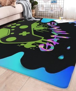 Non-Slip Large Gamepad Doormat for Boys' Bedroom and Living Room Carpet