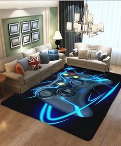 Non-Slip Polyester Gamer Carpets - Perfect for Living Room & Bedroom