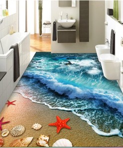 Non-Slip Thin Area Rug for Living Room, Bedroom, Kitchen, and Bathroom - Stylish Carpet Printing Design for a Safer