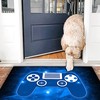 Non-Slip Universe Galaxy Floor Mat for Large Game Rugs in Kids' Bedroom: Comfortable Game Area Rugs