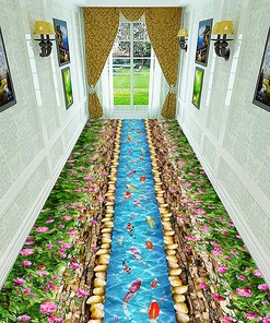 Non-Slip Washable Carpet Floor Mat for Kitchen Hallway Home DecorRug