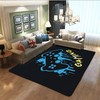 Non-slip Crystal Floor T-Shirt, Hoodie, and Sweatshirt Gamepad Carpet Rugs for Boys' Bedroom, Perfect Area Rugs for Living Room and Playroom