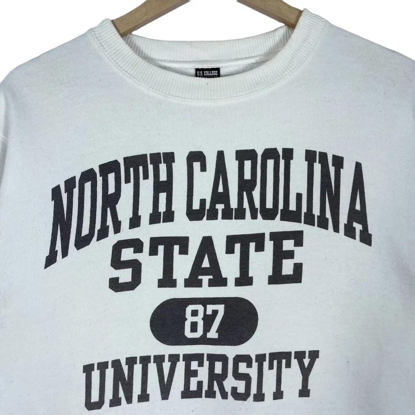 North Carolina State University Sweatshirt Hoodie Football Game Day T-Shirt Lover - Image 2