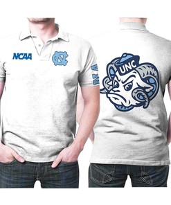 North Carolina Tar Heels NCAA Logo 3D Designed - All Over Print Polo Shirt with Breathable Fabric