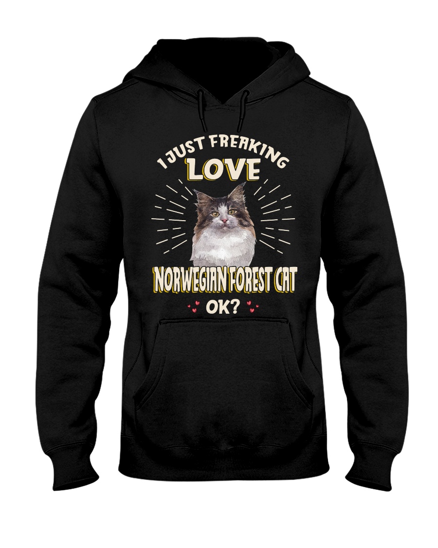 Norwegian Forest Cat Fanatics Unite Comfy T, Classic Hoodie And Sweatshirt - Image 2