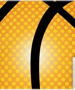 Nothing Says Adventure like Our Washable Indoor/Outdoor Basketball Sport Fire and Water Area Rugs