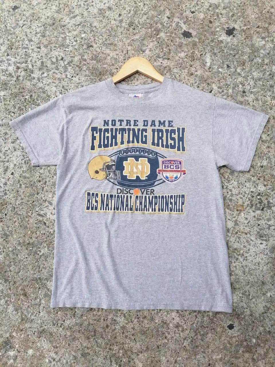 Notre Dame Bcs National Championship Sweatshirt T-shirt, NFL Football Teams Gifts For Fans