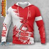 Nottingham Forest FC All Over Print 3D Hoodie with Club Logo