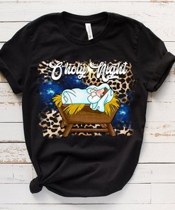 O Holy Night Miracle Nativity Tee - Christian Baby Jesus Shirt