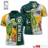 Oakland Athletics Grinch Steals Christmas with All Over Print Polo T-shirt