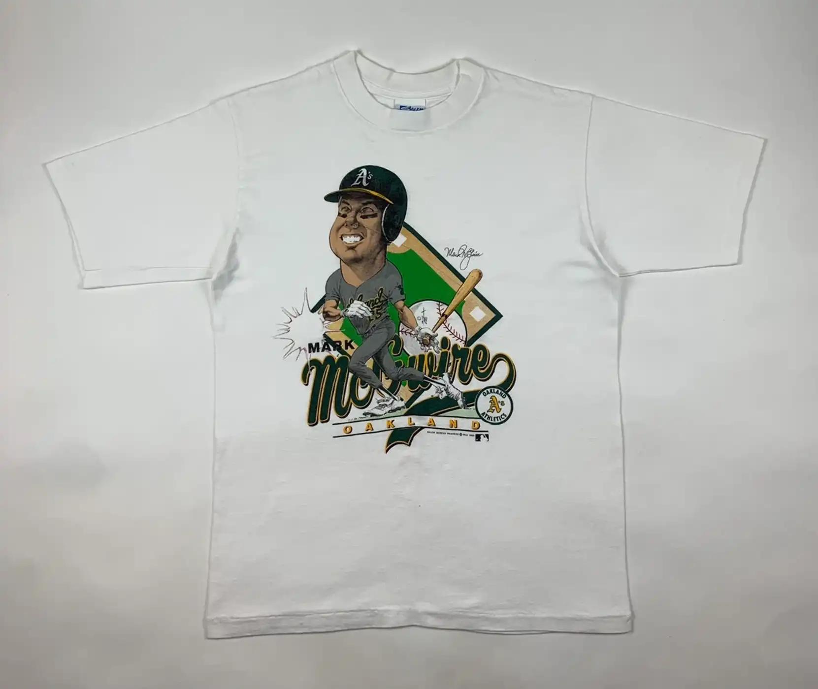 Oakland Athletics Mark Mcgwire Caricature Apparel For Fans - Image 2