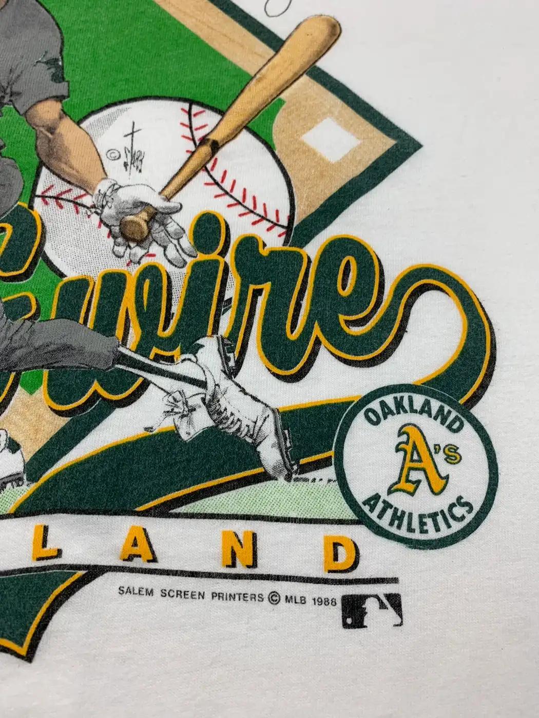 Oakland Athletics Mark Mcgwire Caricature Apparel For Fans - Image 3