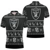 Oakland Raiders NFL Ugly Sweatshirt Christmas 3D Polo Shirt - Perfect for Celebrating the Holiday Season