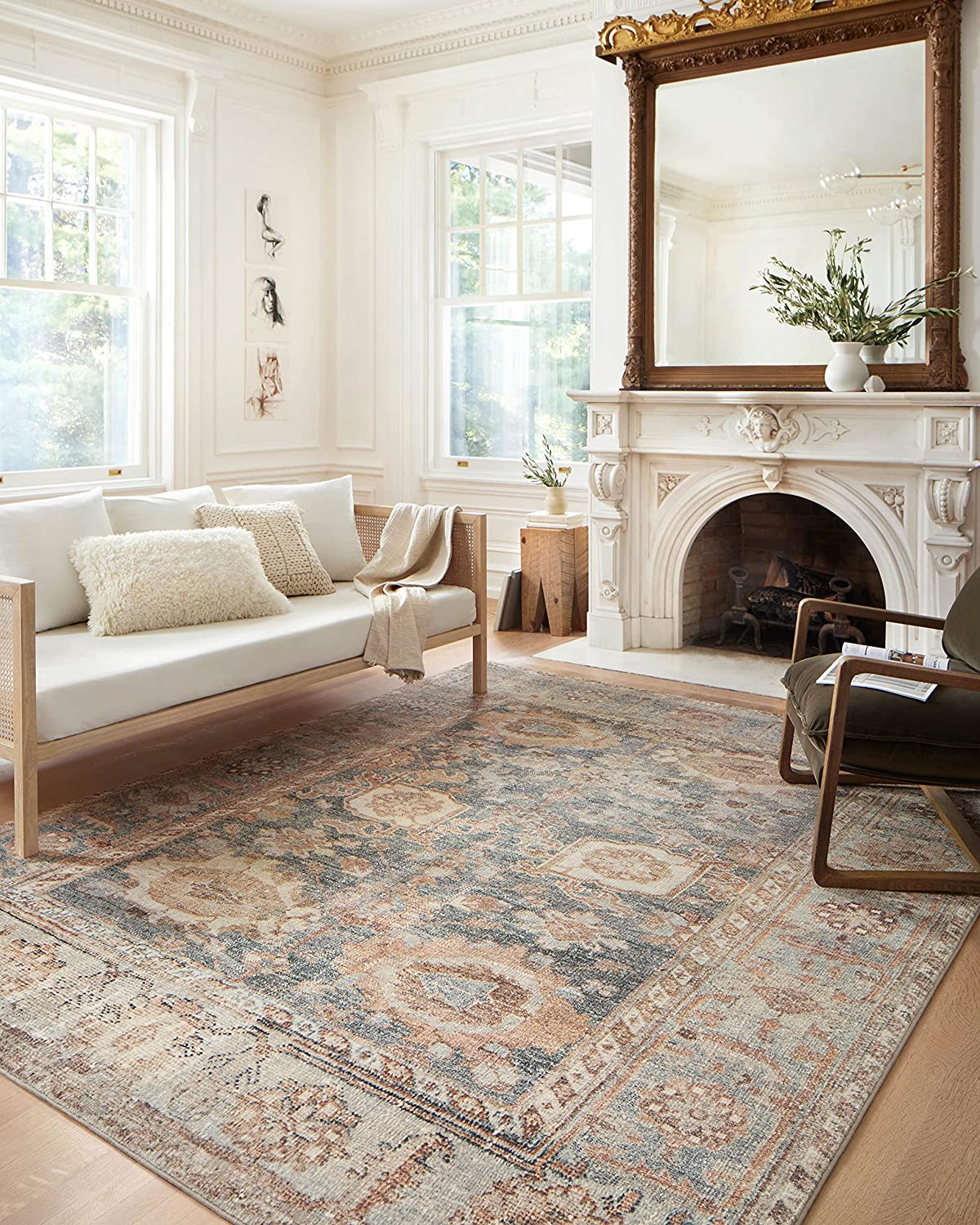 Ocean Spice Traditional Area Rug - A Warm and Inviting Addition from the Loloi II Margot Collection - Image 2