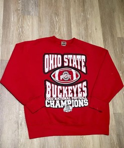 Ohio State 2002 National Champions Sweatshirt Hoodie Football Game Day T-Shirt Lover