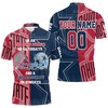 Ohio State Buckeye on Saturdays Dallas Cowboy on Sundays Fans Zip Personalized Polo Shirt All Over Print Shirt