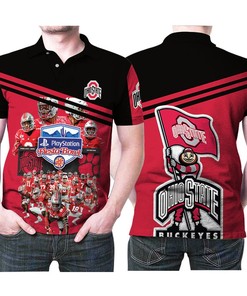 Ohio State Buckeyes And Their Football Team By Wearing This Fiesta Bowl All Members Nfl Football Team 3D Polo Shirt