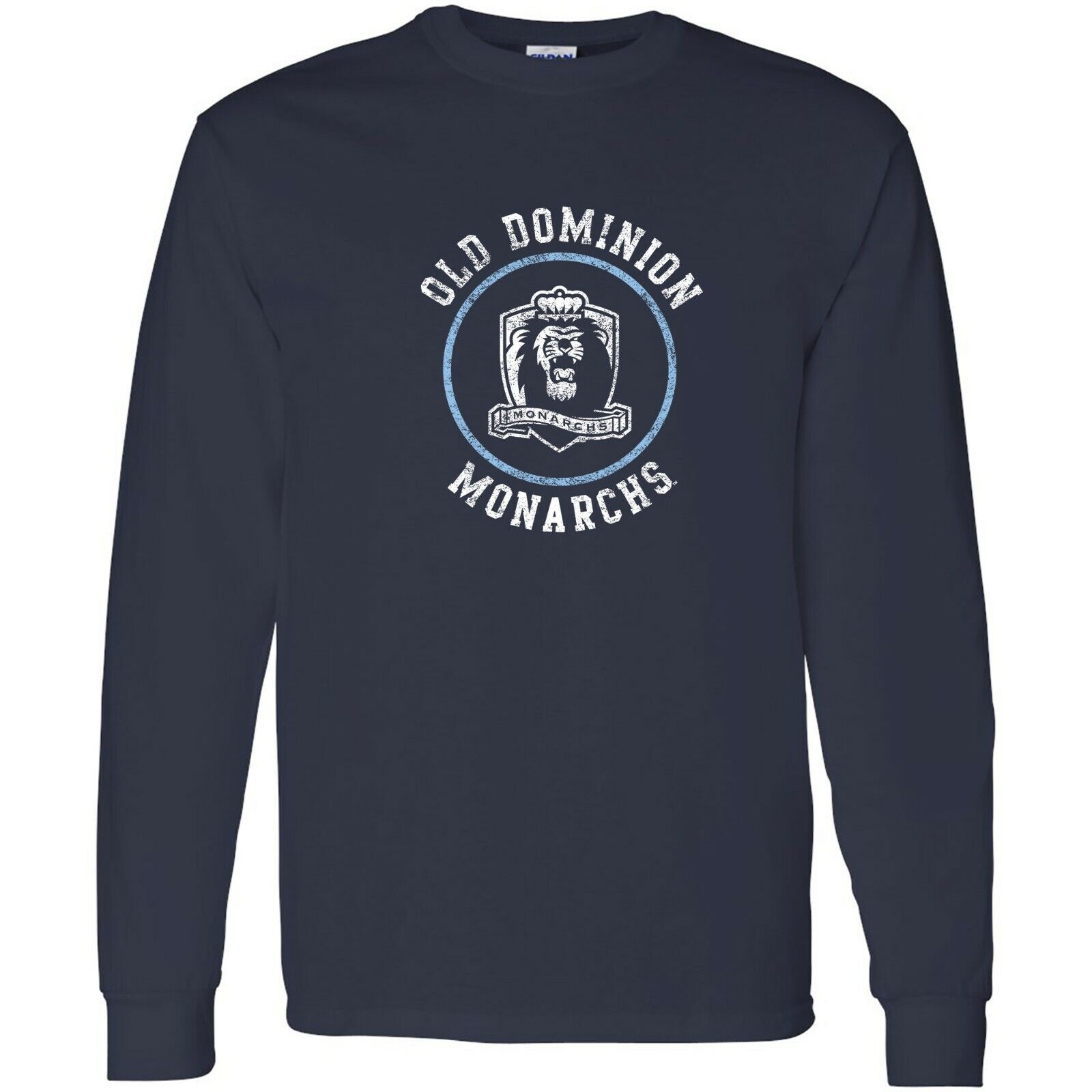 Old Dominion Monarchs State Silhouette Logo Triblend Shirt Sweatshirt Vintage Style Hoodie Gifts