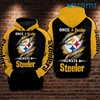 Once A Steeler Always A Steeler - Steelers All Over Print Hoodie