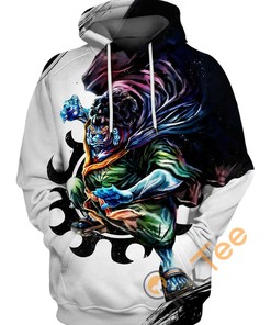 One Piece King Of The Sea All Over Print Zip Up Hoodie Men
