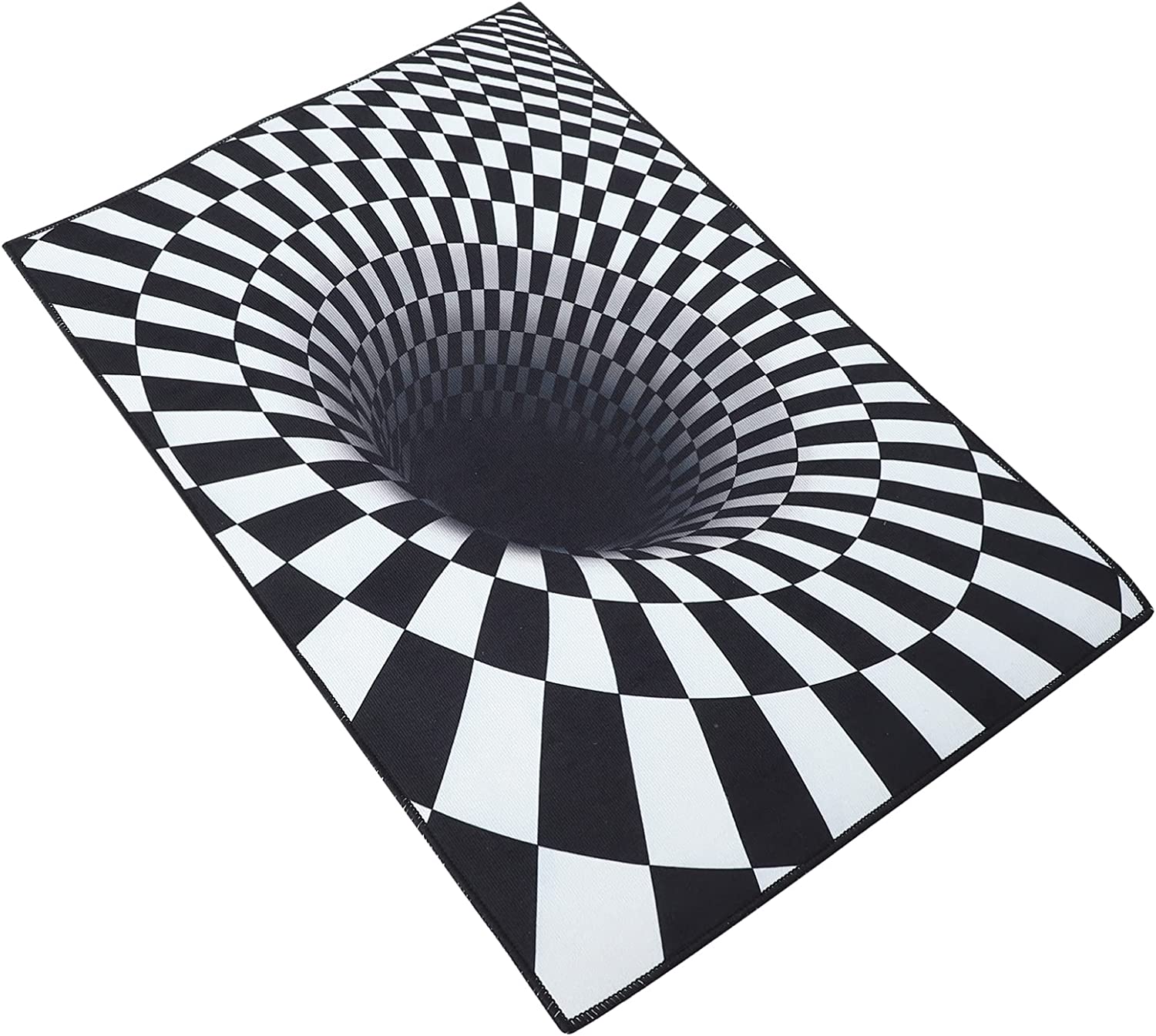 Operitacx Optical Illusion Rug: 3D Anti-SkidRug Carpet for Chic Living